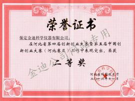 創(chuàng)新創(chuàng)業(yè)大賽二等獎